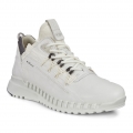 ECCO Sneaker Zipflex Low Dyneema Leather white Women